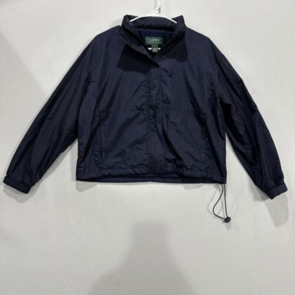 Lauren Ralph Lauren Jacket Men Small Blue Active Windbreaker Zip Up LRL